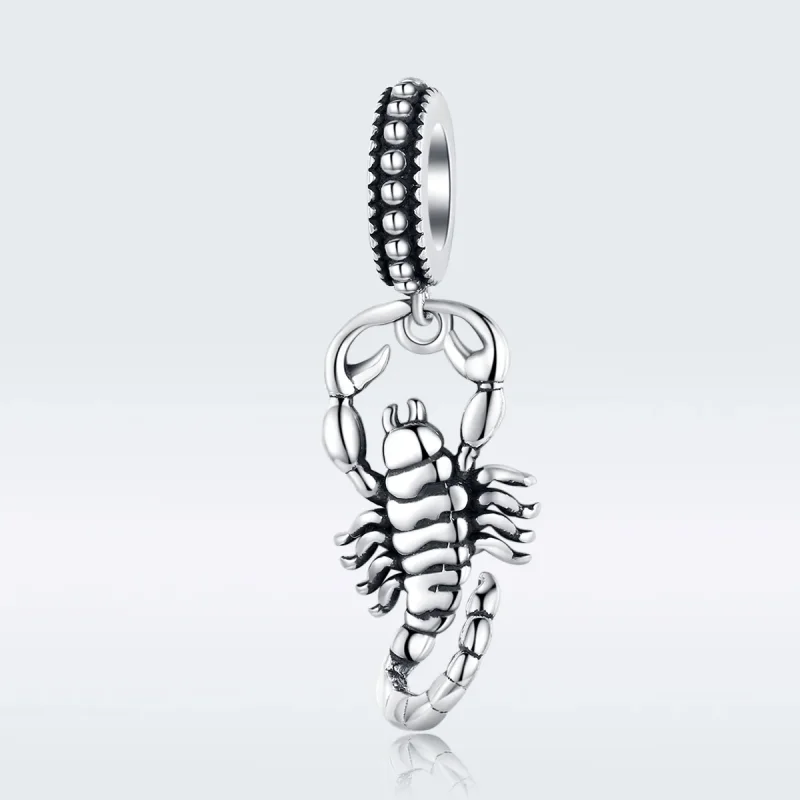 (imagine pentru) Talisman pandantiv Tip Pandora cu Scorpionul din argint - SCC1329 - Vizualizare 5