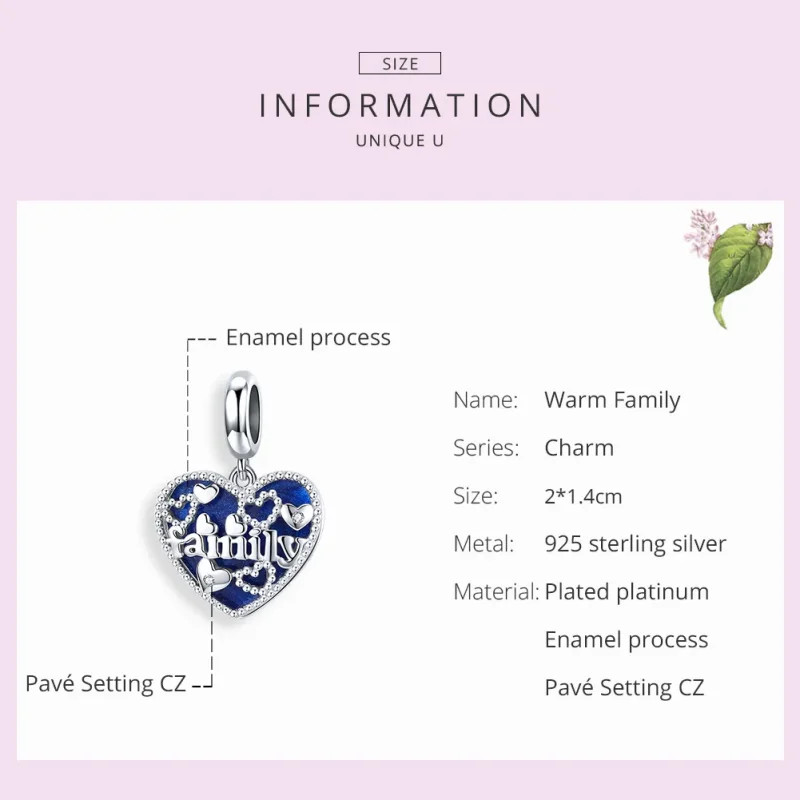 (imagine pentru) Talisman pandantiv Tip Pandora cu Scrisori de familie din argint - BSC293 - Vizualizare 7