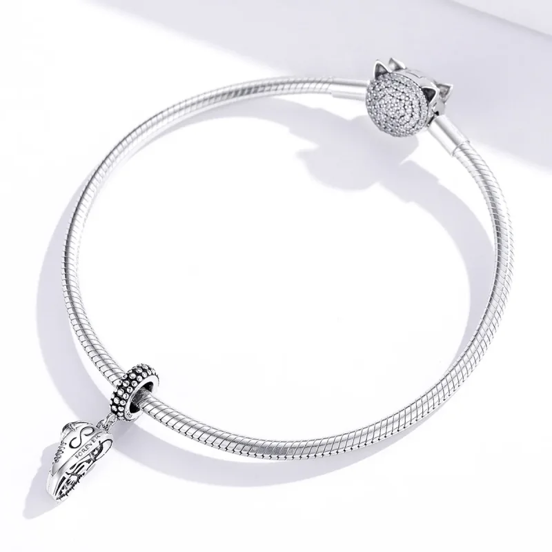 (imagine pentru) Talisman pandantiv Tip Pandora cu Sneaker de alergat din argint - SCC1541 - Vizualizare 2