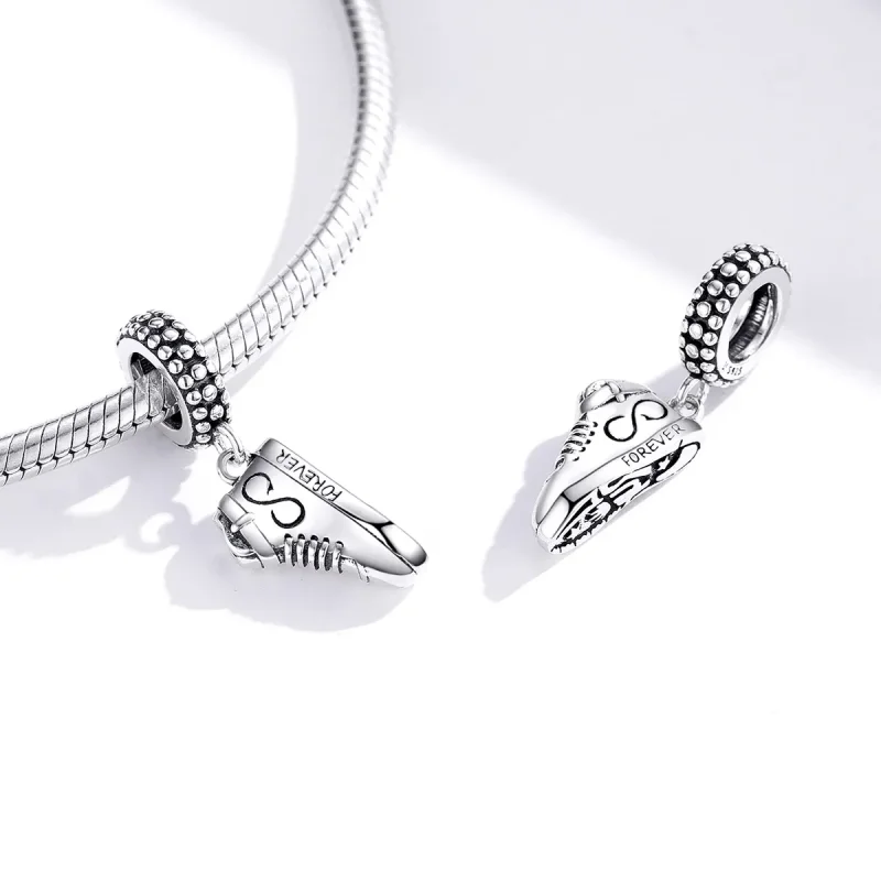 (imagine pentru) Talisman pandantiv Tip Pandora cu Sneaker de alergat din argint - SCC1541 - Vizualizare 4
