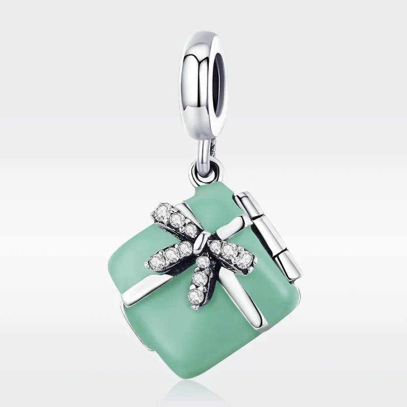 (imagine pentru) Talisman pandantiv Tip Pandora cu Surpriza Iubirii din argint - SCC663 - Vizualizare 2