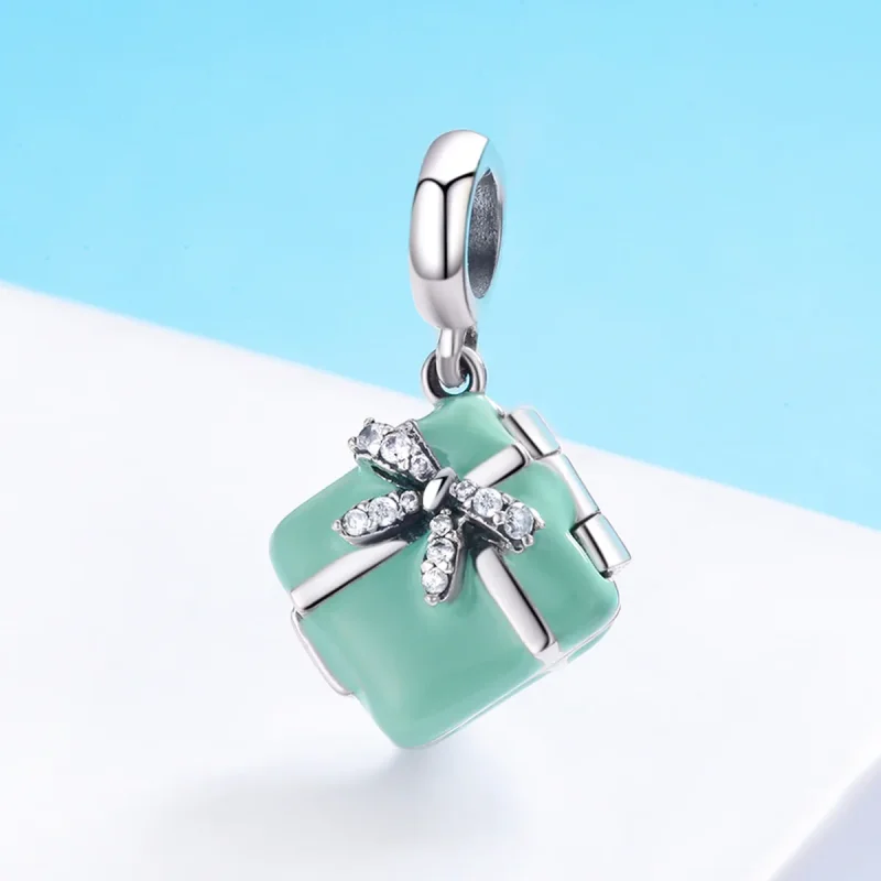 (imagine pentru) Talisman pandantiv Tip Pandora cu Surpriza Iubirii din argint - SCC663 - Vizualizare 3