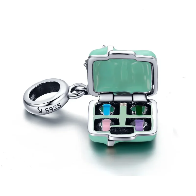 (imagine pentru) Talisman pandantiv Tip Pandora cu Surpriza Iubirii din argint - SCC663 - Vizualizare 5