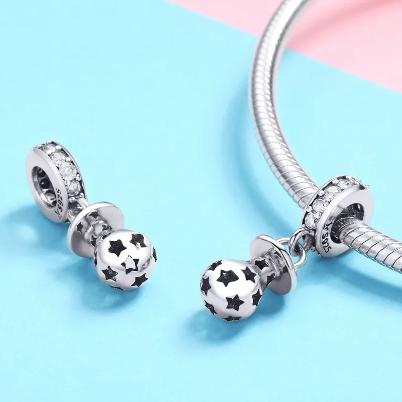 (imagine pentru) Talisman pandantiv Tip Pandora cu Suzeta din argint - SCC891 - Vizualizare 3