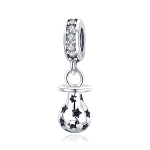 (imagine pentru) Talisman pandantiv Tip Pandora cu Suzeta din argint - SCC891