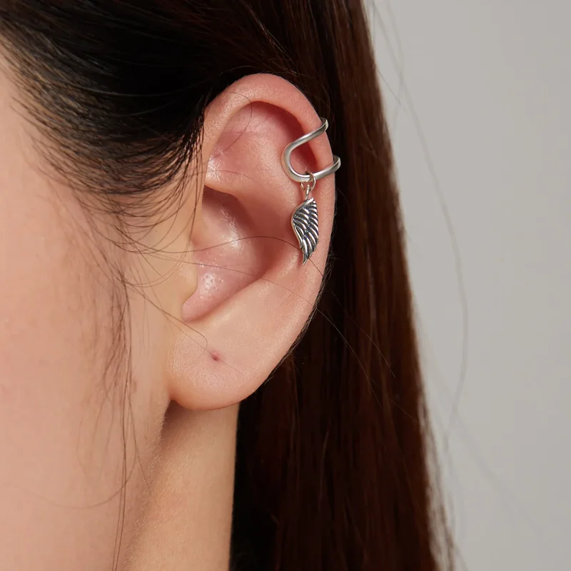 (imagine pentru) Pandora Style Angel Wings Ear clip - SCE1200 - Vizualizare 5