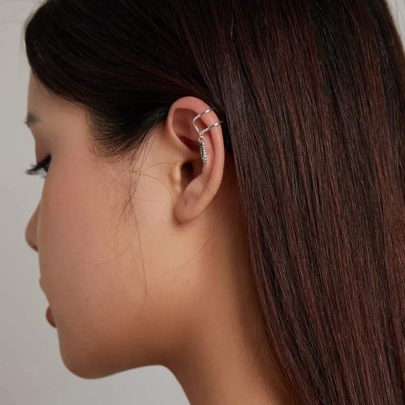 (imagine pentru) Pandora Style Angel Wings Ear clip - SCE1200 - Vizualizare 7