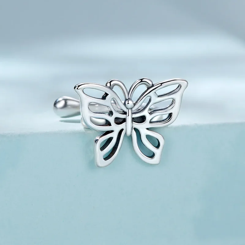 (imagine pentru) Pandora Style Butterfly Ear clip - SCE1506 - Vizualizare 2