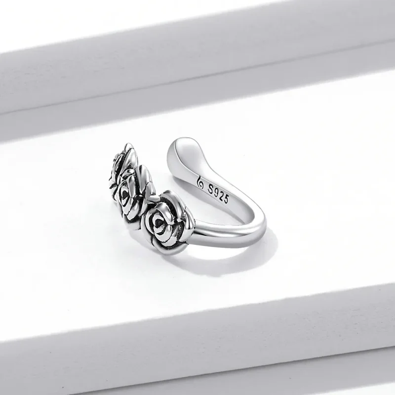 (imagine pentru) Pandora Style Retro Rose Căpșună pentru ureche - BSE582 - Vizualizare 2