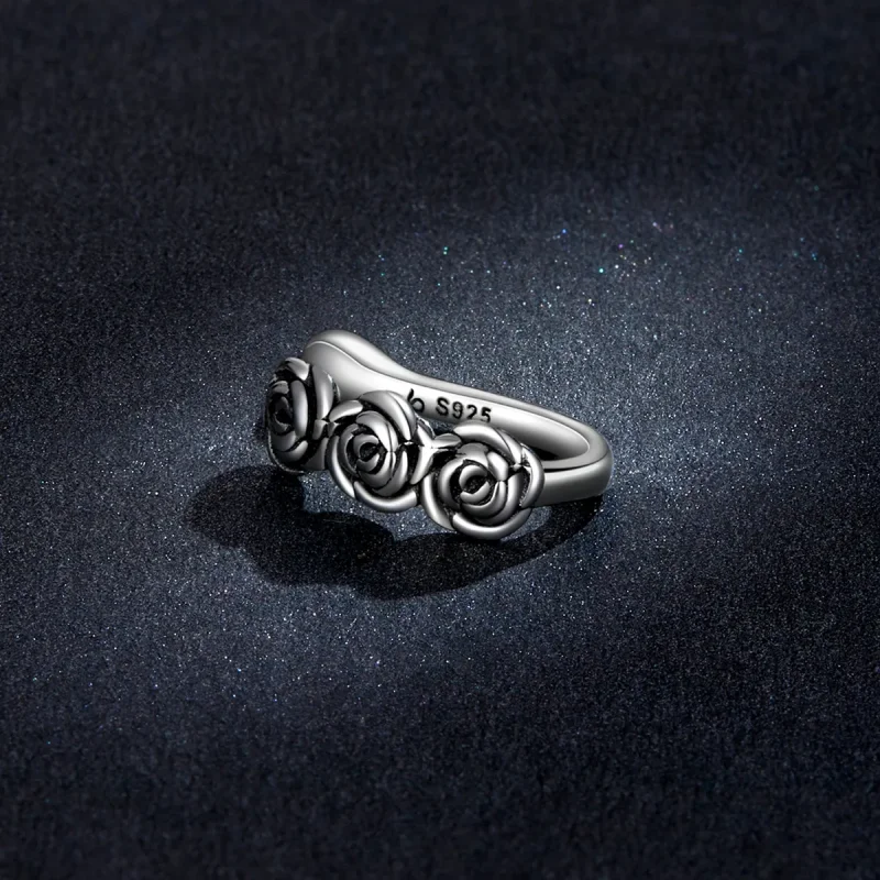(imagine pentru) Pandora Style Retro Rose Căpșună pentru ureche - BSE582 - Vizualizare 5