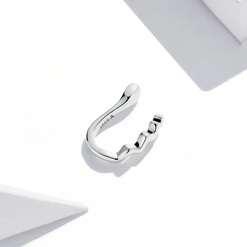(imagine pentru) Pandora Style Simple Wave Ear clip - SCE1313 - Vizualizare 4