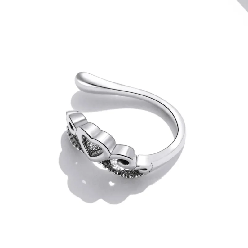 (imagine pentru) Pandora Style Vintage Crown Ear clip - SCE1201 - Vizualizare 3