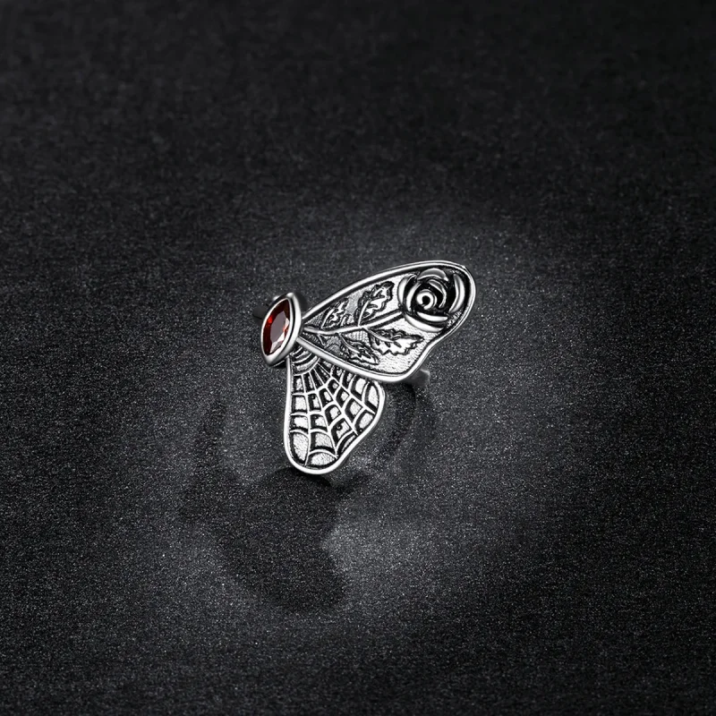 (imagine pentru) Stil Pandora Retro Butterfly Ear clip - BSE533 - Vizualizare 5