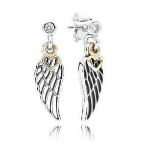 (imagine pentru) Cercei Aripi de înger, din argint 925 - 290583CZ PANDORA