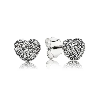 (imagine pentru) Cercei din argint cu zirconiu cubic - 290541CZ - Cercei PANDORA