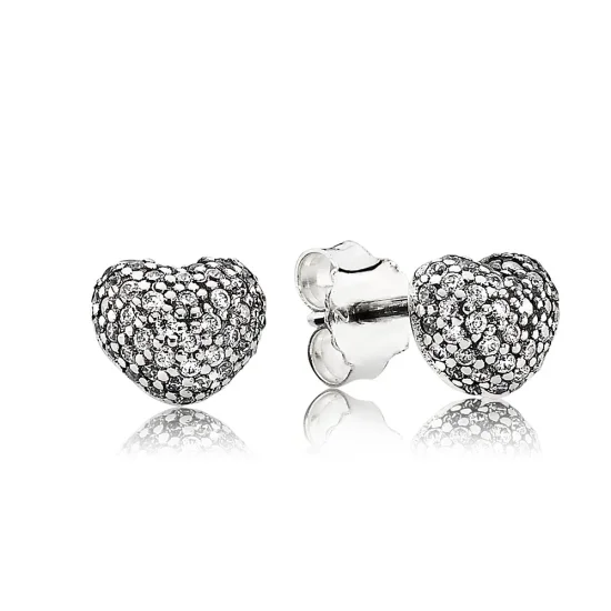 (imagine pentru) Cercei din argint cu zirconiu cubic - 290541CZ - Cercei PANDORA