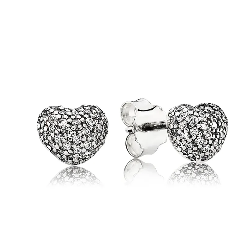 (imagine pentru) Cercei din argint cu zirconiu cubic - 290541CZ - Cercei PANDORA