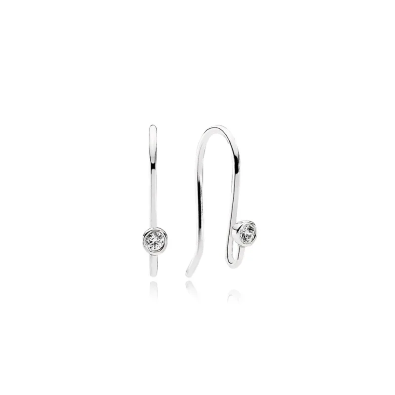 (imagine pentru) Cercei din argint cu zirconiu cubic - 290677CZ - Cercei PANDORA