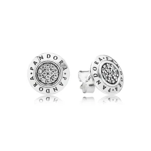 (imagine pentru) Cercei din argint şi zirconiu cubic, cu semnătura PANDORA - 2905