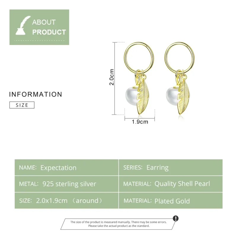 (imagine pentru) Cercei lungi Tip Pandora cu Așteptare placat cu aur de 14 k - SCE671 - Vizualizare 9