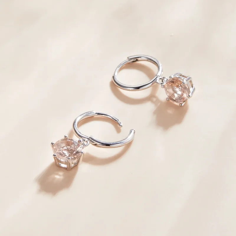 (imagine pentru) Cercei lungi Tip Pandora cu Zirconiu cubic din argint - SCE1020-CG - Vizualizare 3