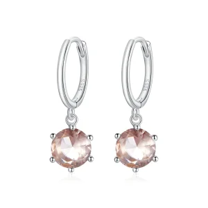 (imagine pentru) Cercei lungi Tip Pandora cu Zirconiu cubic din argint - SCE1020-CG