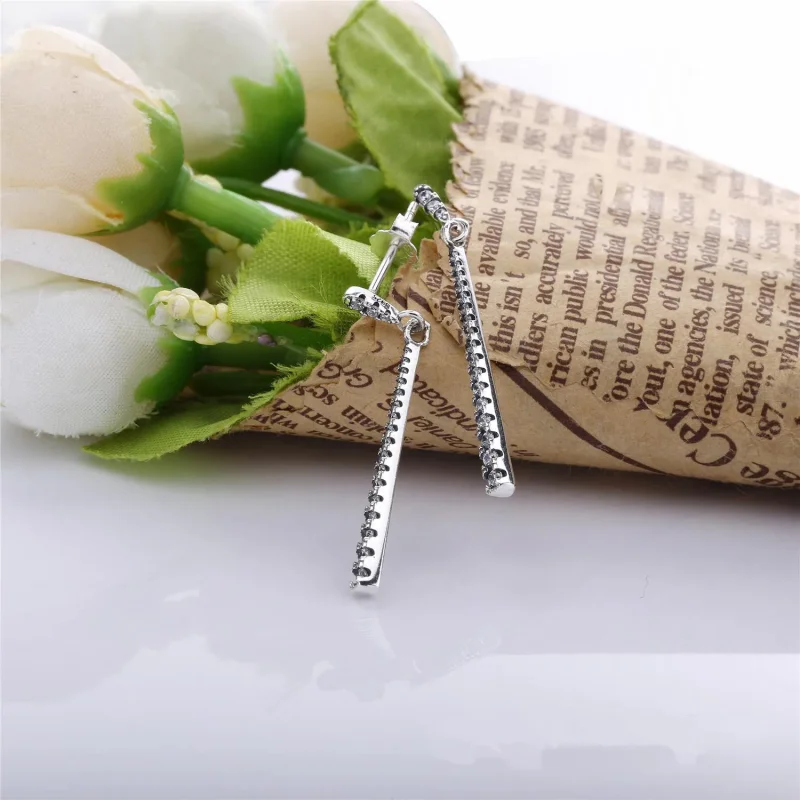 (imagine pentru) Cercei lungi Stele căzătoare - 296351CZ - Cercei PANDORA - Vizualizare 2