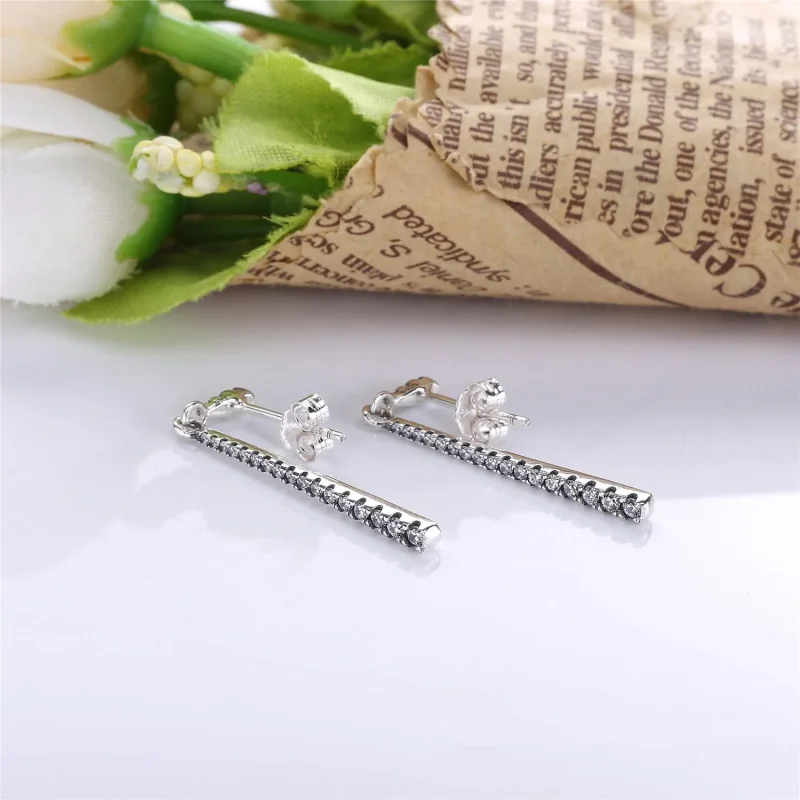 (imagine pentru) Cercei lungi Stele căzătoare - 296351CZ - Cercei PANDORA - Vizualizare 3