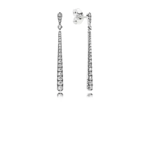 (imagine pentru) Cercei lungi Stele căzătoare - 296351CZ - Cercei PANDORA