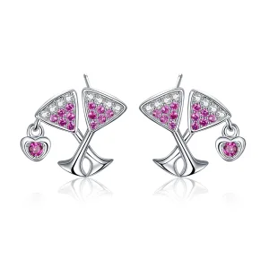 (imagine pentru) Cercei Tip Pandora cu Bea Wedlock din argint - SCE571
