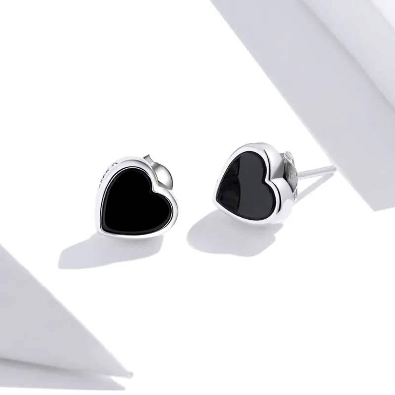 (imagine pentru) Cercei Tip Pandora cu Dragoste Agate din argint - SCE915 - Vizualizare 3