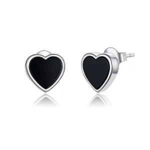 (imagine pentru) Cercei Tip Pandora cu Dragoste Agate din argint - SCE915
