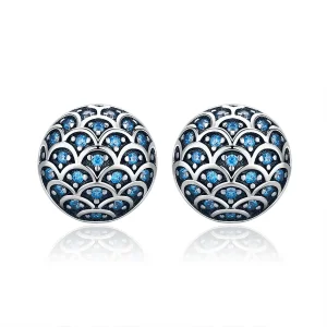(imagine pentru) Cercei Tip Pandora cu Legenda Mării din argint - SCE239