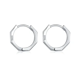 (imagine pentru) Cercei rotunzi Tip Pandora cu Cercei simpli din argint - SCE622