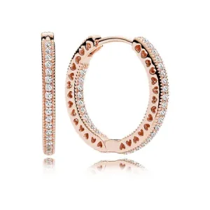 (imagine pentru) Inimi ale PANDORA - 286318CZ - Cercei PANDORA