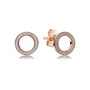 (imagine pentru) PANDORA pentru totdeauna - 280585CZ - Cercei PANDORA