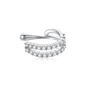 (imagine pentru) Urechi Clip Tip Pandora Orbitoare din argint - SCE904