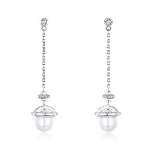 (imagine pentru) Cercei cu pendul Pandora Style Romantic Melodious - VSE125