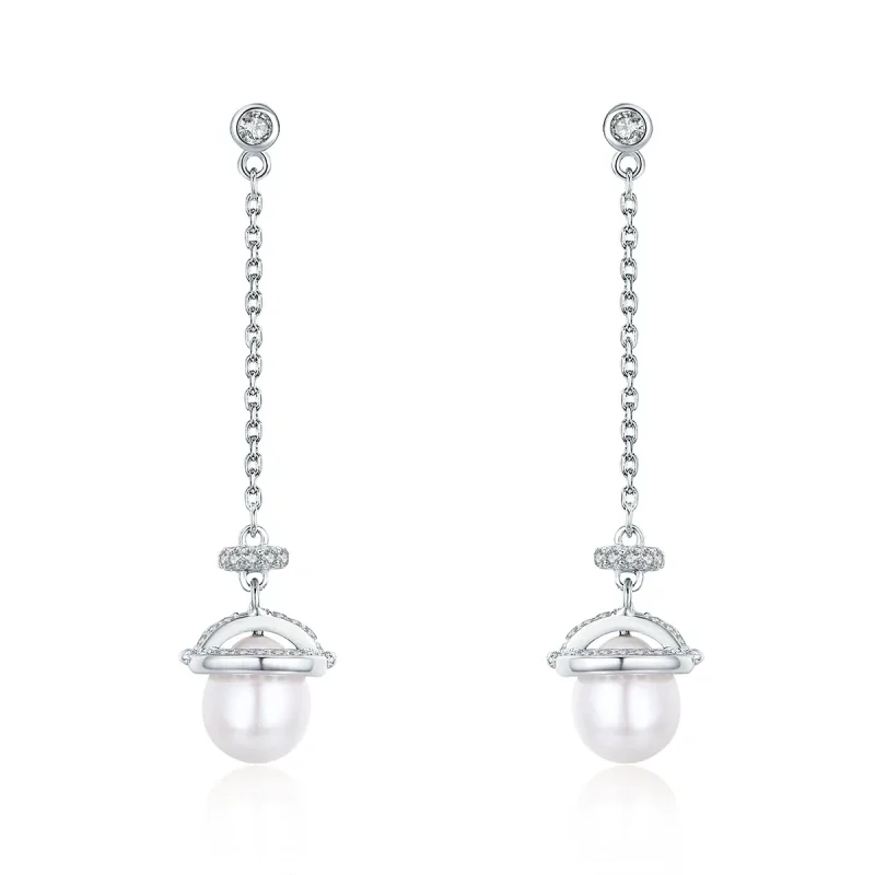 (imagine pentru) Cercei cu pendul Pandora Style Romantic Melodious - VSE125