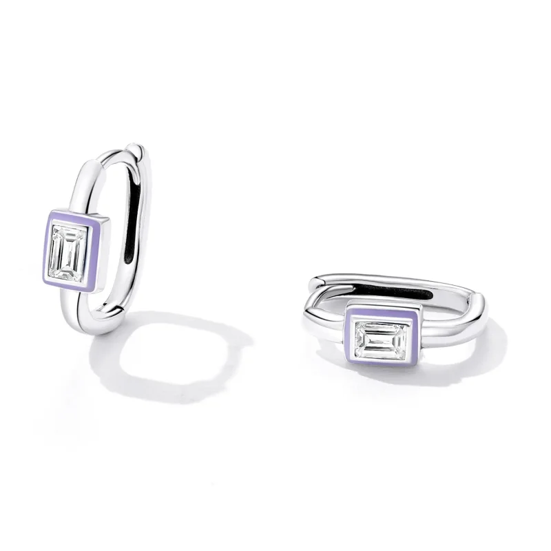 (imagine pentru) Bijuterii Pandora de tip cercei cu zirconiu cubic în stil distractiv - SCE1402 - Vizualizare 2