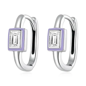 (imagine pentru) Bijuterii Pandora de tip cercei cu zirconiu cubic în stil distractiv - SCE1402