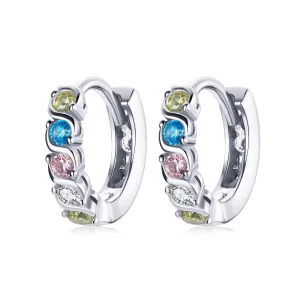 (imagine pentru) Cercei Pandora Style Shine Hoop - SCE1166-A