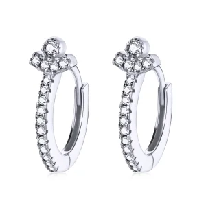 (imagine pentru) Pandora Style Urban Fashion Hoop Earrings - SCE1186-A