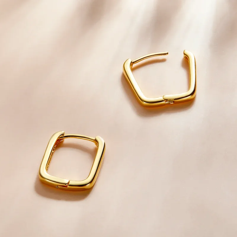 (imagine pentru) Stil Pandora Cercei Hoop Francezi - BSE478-B - Vizualizare 4