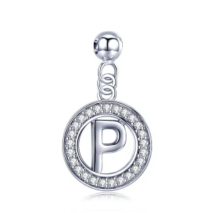 (imagine pentru) Bijuteria Pandora Style Me Wish Letter-P Dangle - BSP001-P