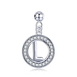 (imagine pentru) Pandantivul Pandora Style Me Wish Letter-L Dangle - BSP001-L