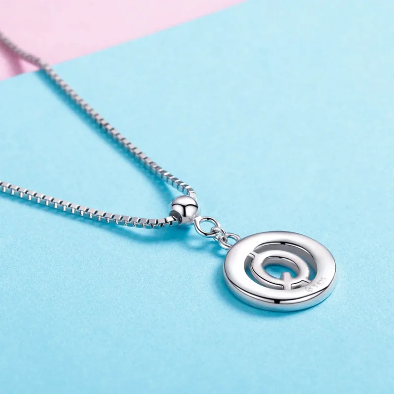 (imagine pentru) Pandantivul Pandora Style Me Wish Letter-Q Dangle - BSP001-Q - Vizualizare 3