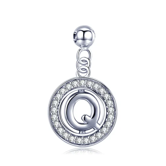 (imagine pentru) Pandantivul Pandora Style Me Wish Letter-Q Dangle - BSP001-Q