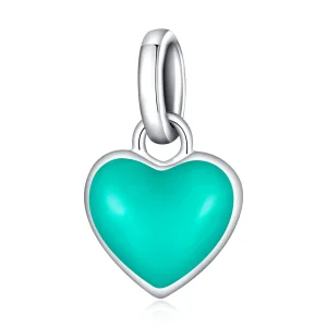 (imagine pentru) Pandora Style Me Lake Green Love Dangle - SCP063-TQ