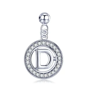 (imagine pentru) Pandora Style Me Wish Letter-D Dangle - BSP001-D